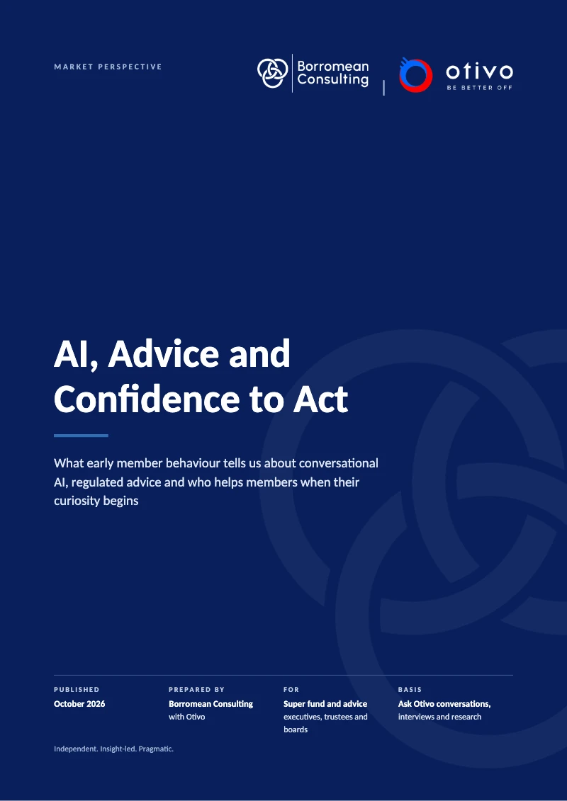 AI, Advice and Confidence to Act cover